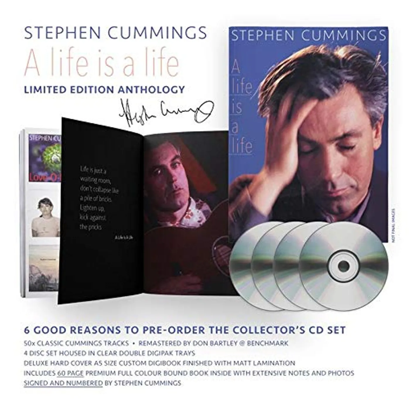 Stephen Cummings LIFE IS A LIFE: ANTHOLOGY CD