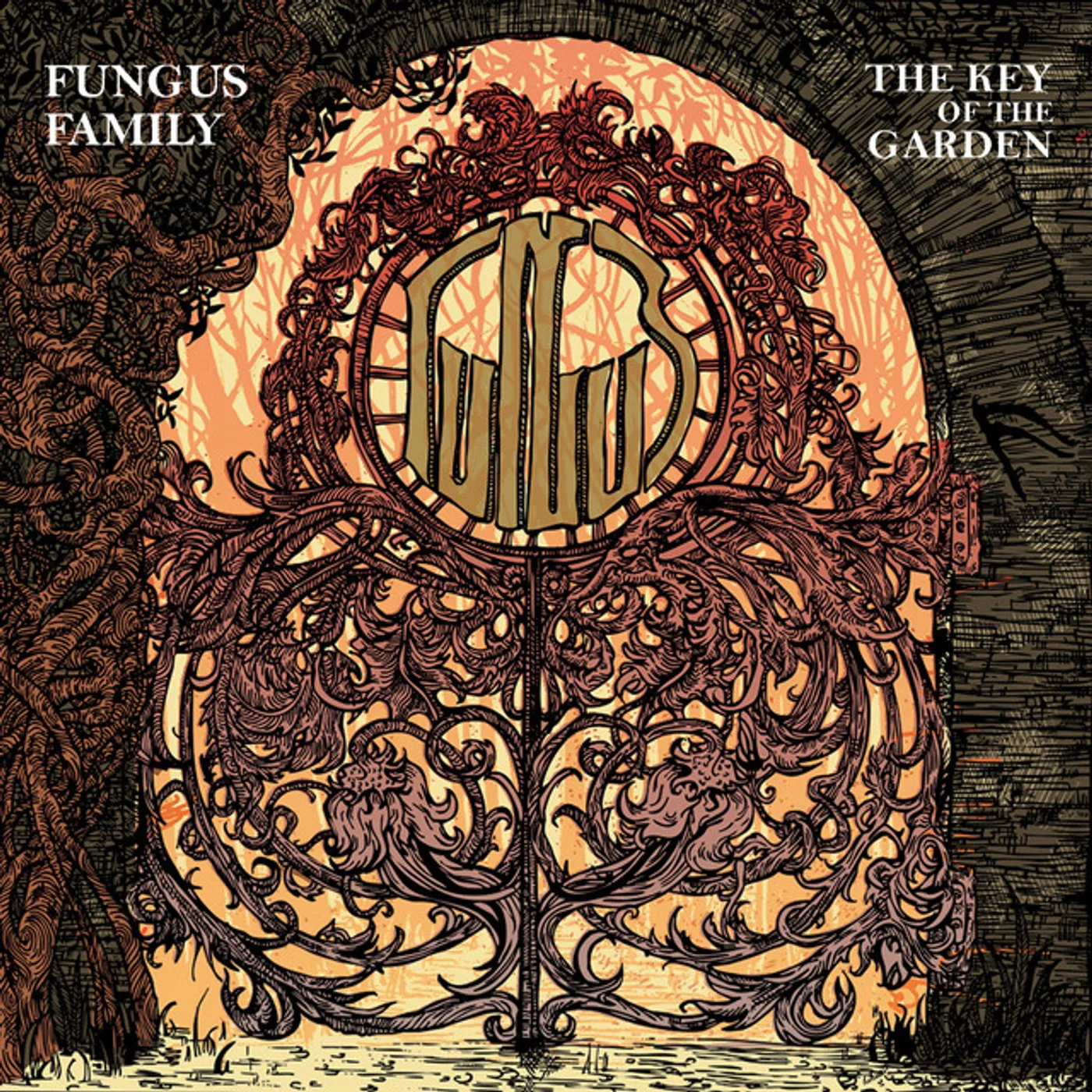 Fungus Family KEY OF THE GARDEN Vinyl Record