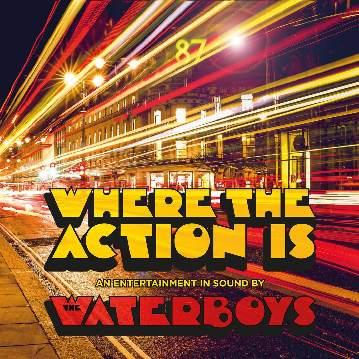 The Waterboys Where the Action Is Vinyl Record