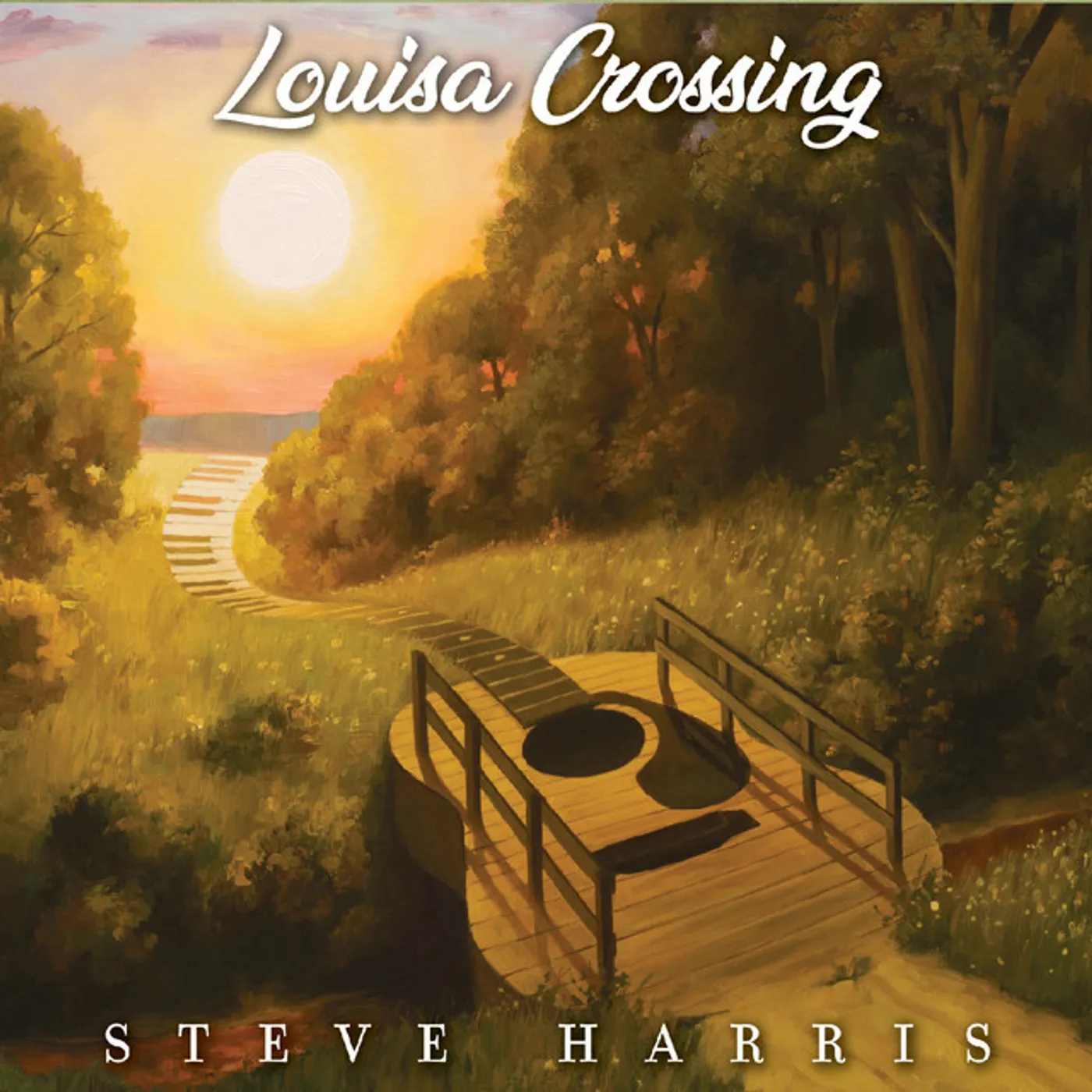 Steve Harris LOUISA CROSSING CD