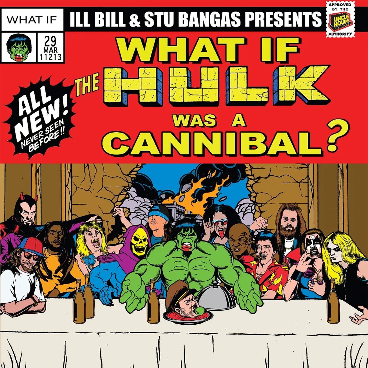 Ill Bill & Stu Bangas CANNIBAL HULK & HULK MEAT / TALES TO ASTONISH FT. Vinyl Record