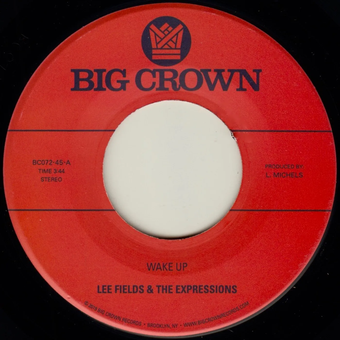 Lee Fields & The Expressions WAKE UP / YOU'RE WHAT'S NEEDED IN MY LIFE Vinyl Record