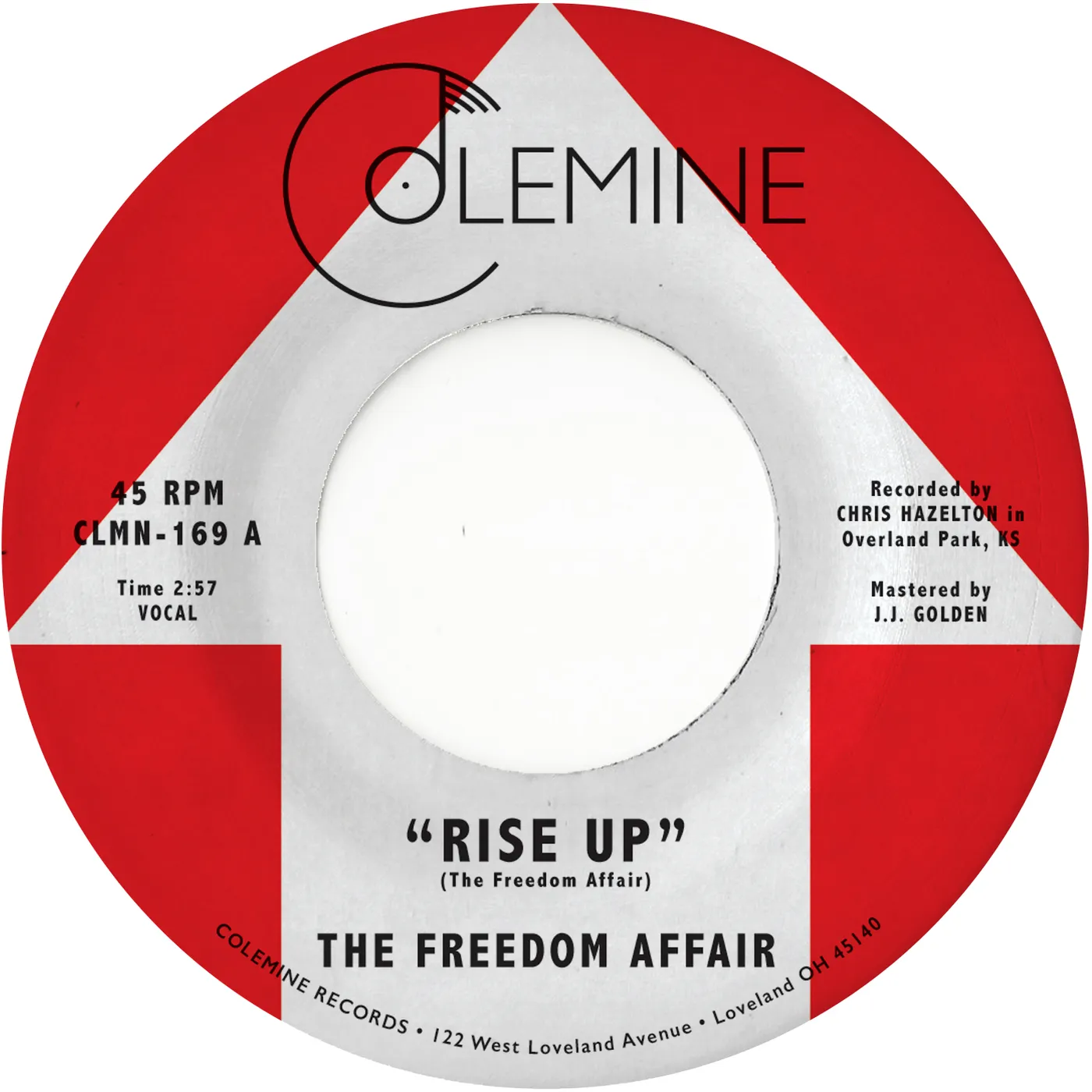 The Freedom Affair Rise Up Vinyl Record