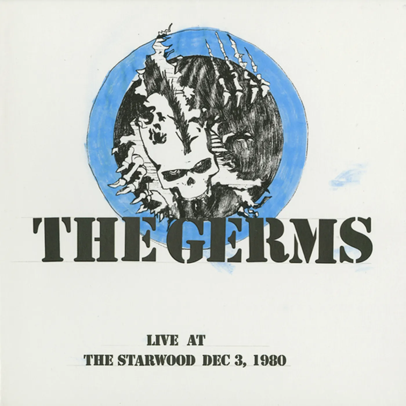 Germs LIVE AT STARWOOD DEC. 3 1980 Vinyl Record