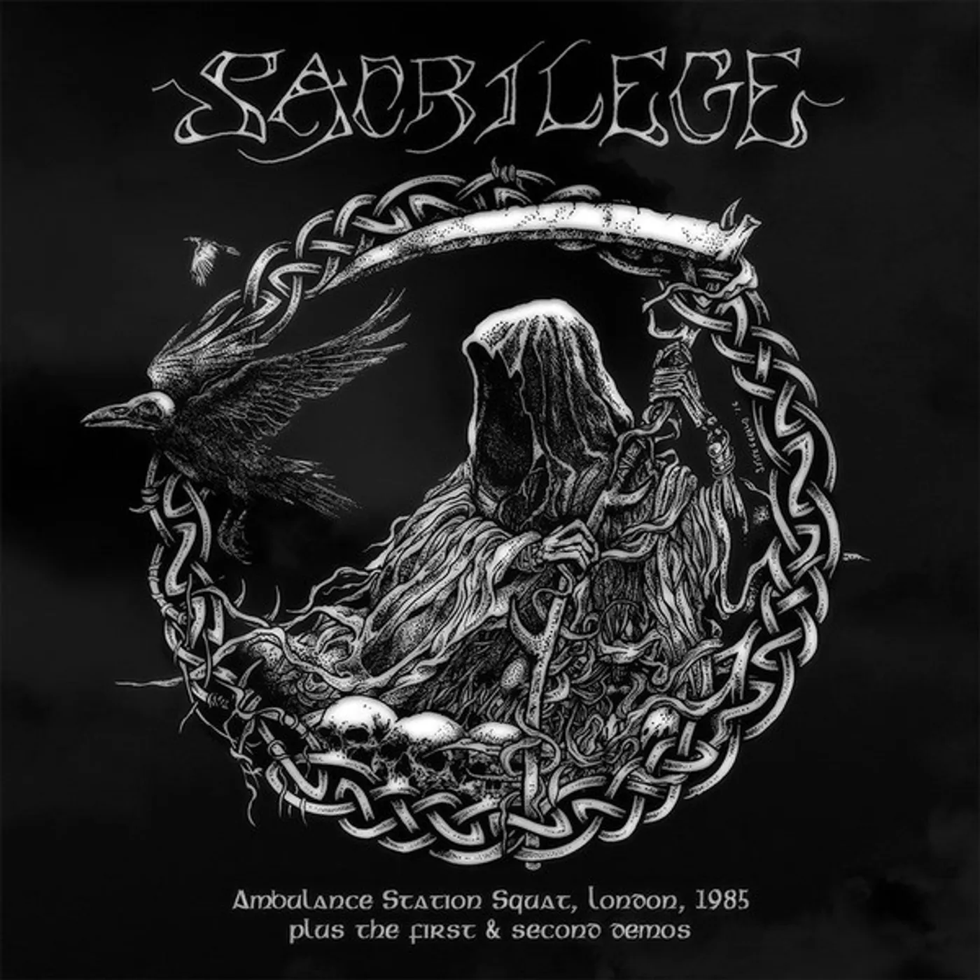 Sacrilege 117424 AMBULANCE STATION SQUAT LONDON 1985 / 1ST & 2ND Vinyl Record
