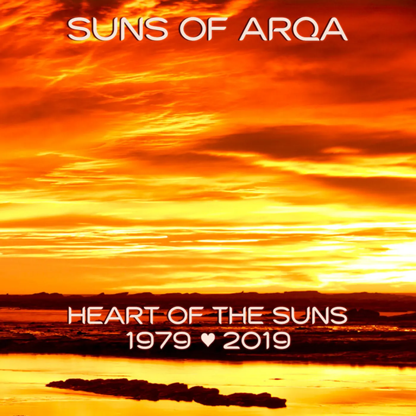 Suns of Arqa HEART OF THE SUNS 1979-2019 CD