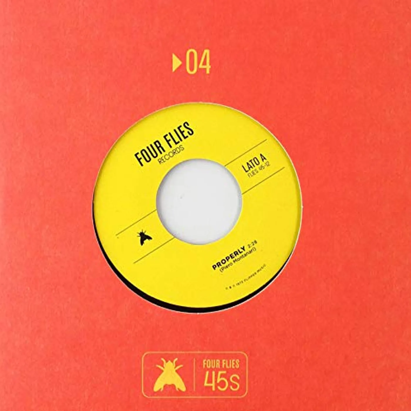 Piero Montanari / Roberto Conrado PROPERLY / ACROMATIC / Original Soundtrack Vinyl Record