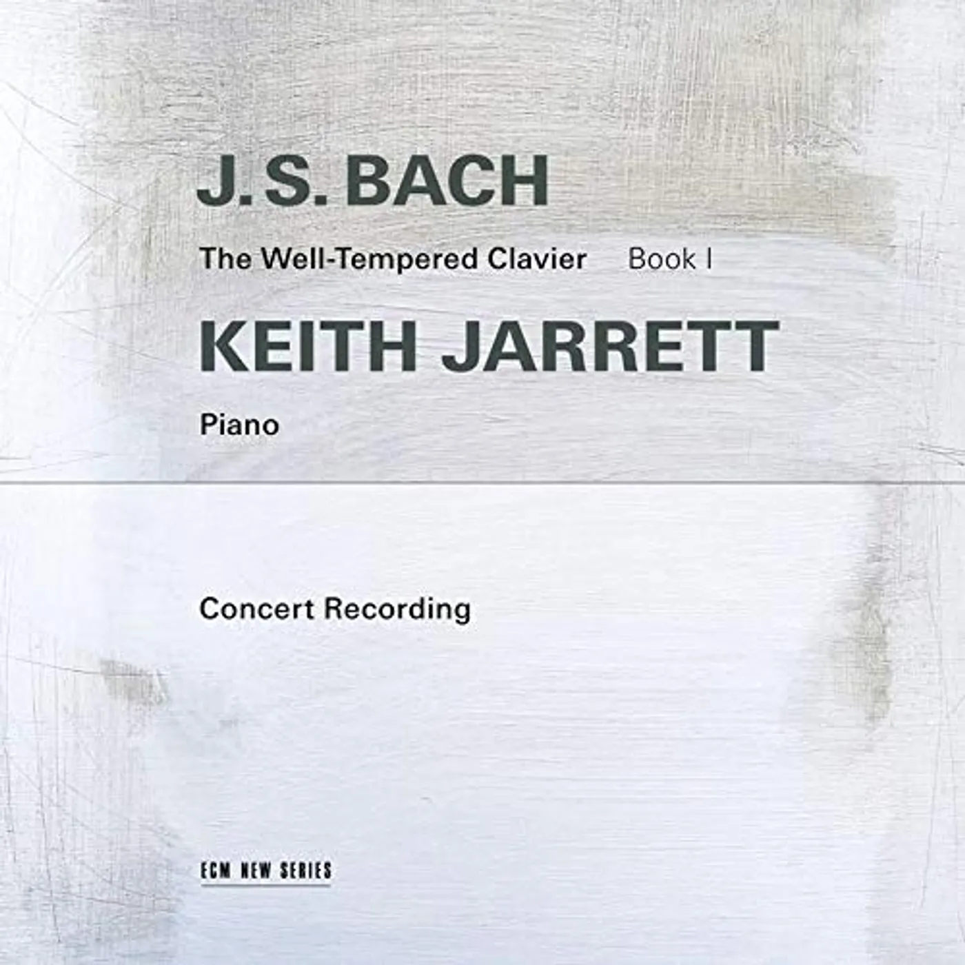 Keith Jarrett J.S. BACH: THE WELL-TEMPERED CLAVIER. BOOK I (UHQCD) CD