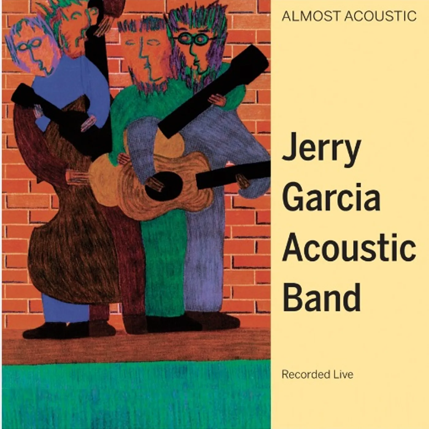 Jerry Garcia Almost Acoustic Vinyl Record