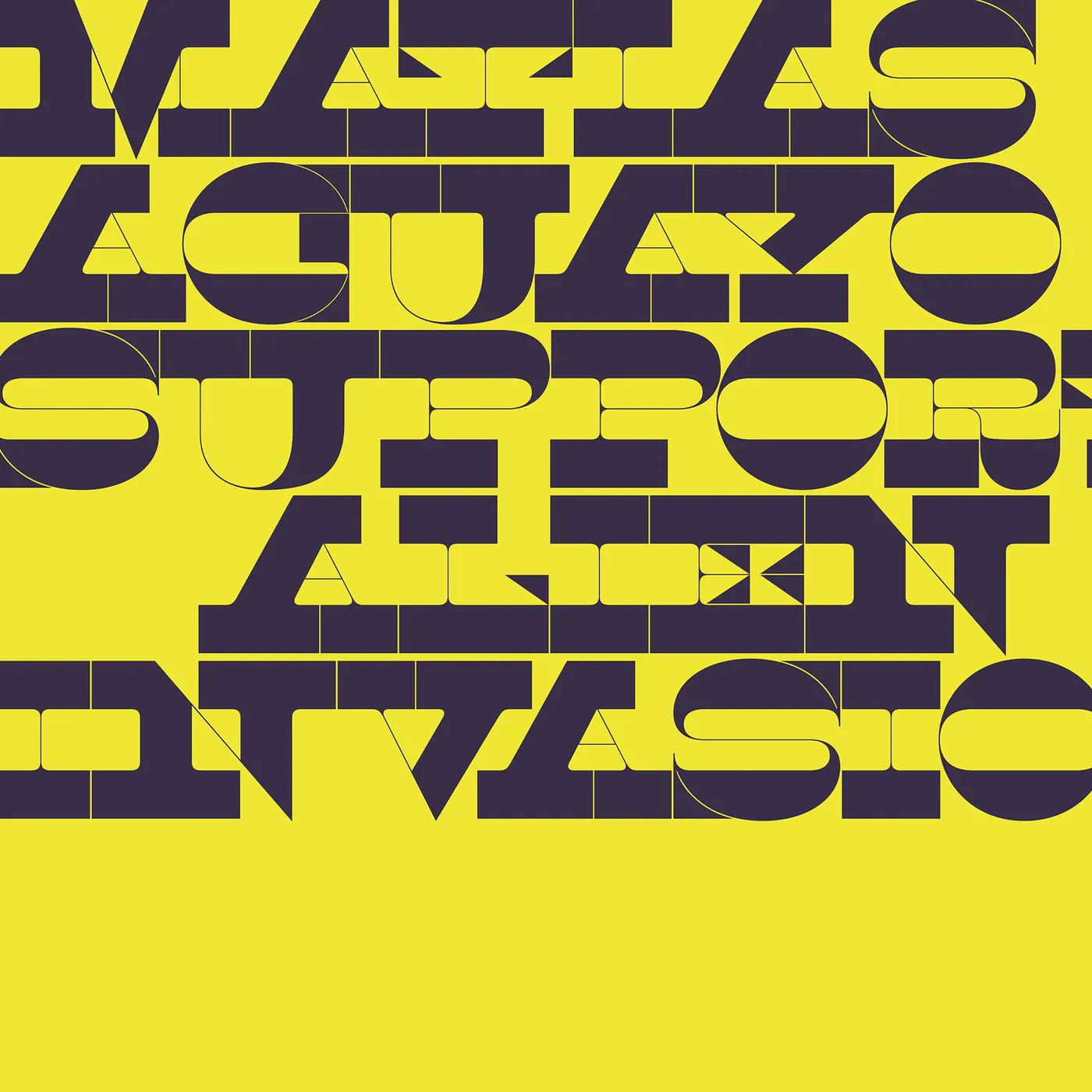 Matias Aguayo SUPPORT ALIEN INVASION CD