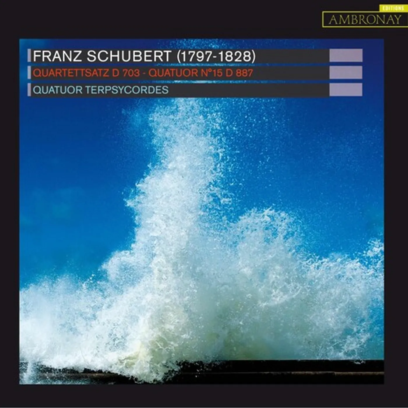 Quatuor Terpsycordes QUARTETTSATZ CD