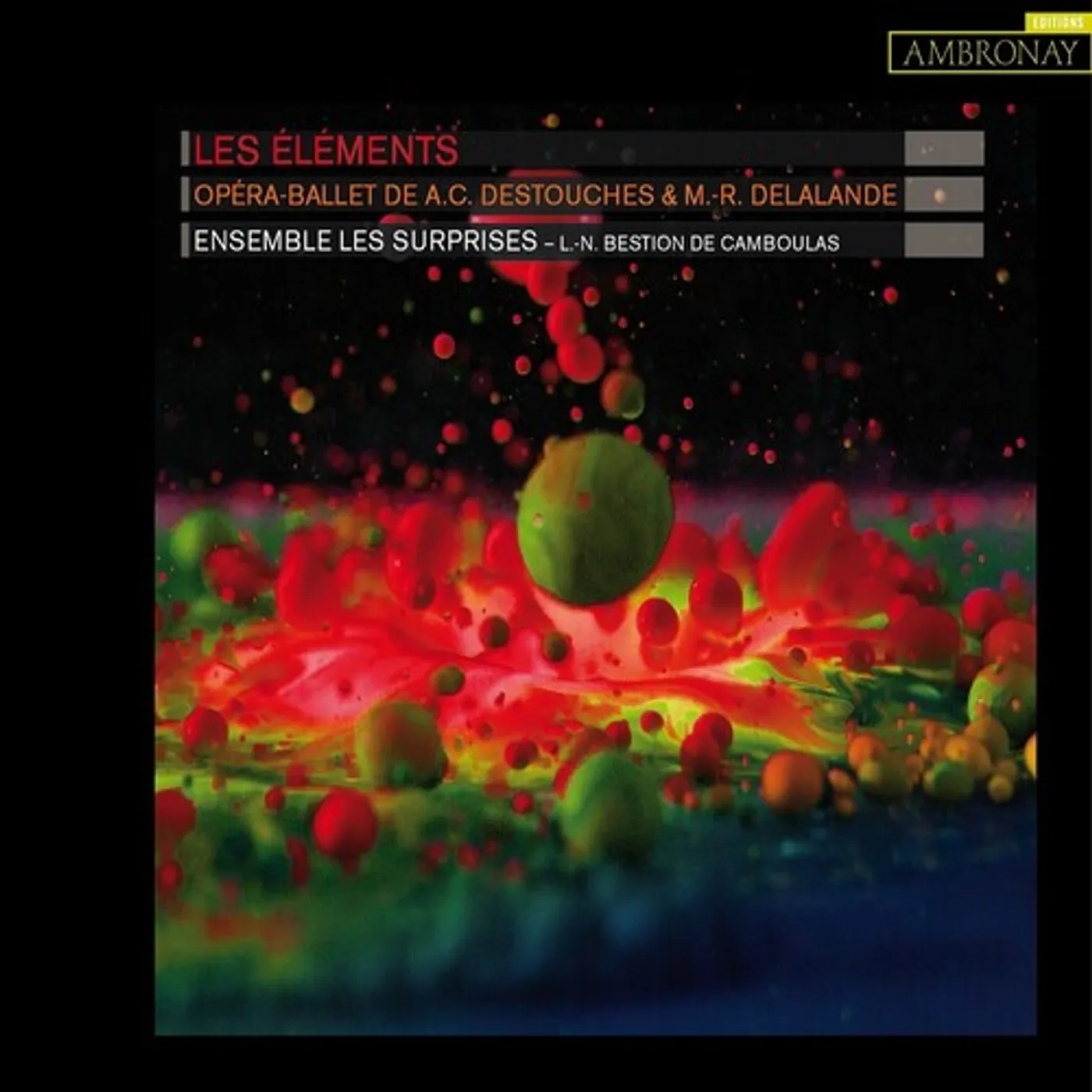 Ensemble les Surprises LES ELEMENTS CD