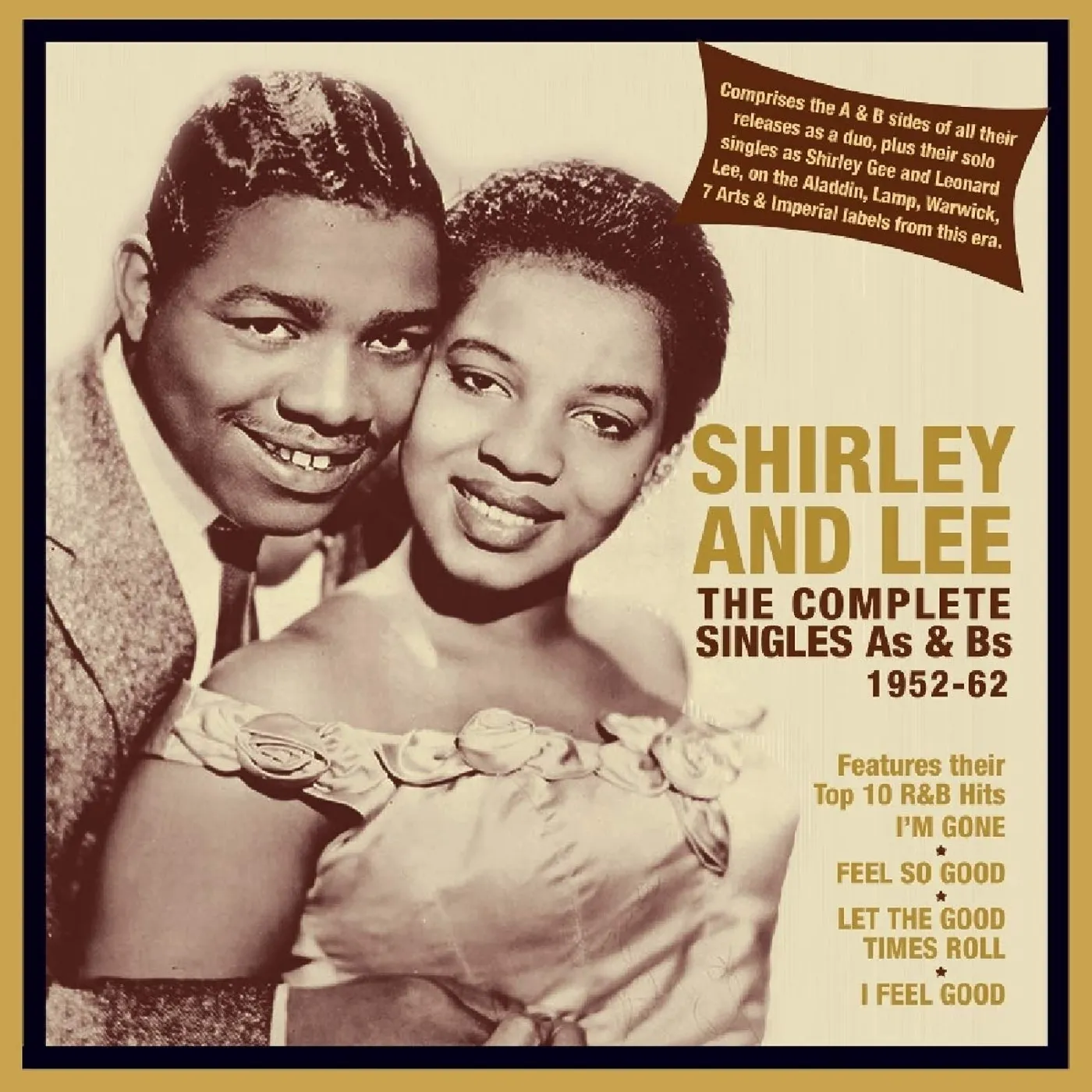 Shirley & Lee COMPLETE SINGLES AS & BS 1952-62 CD