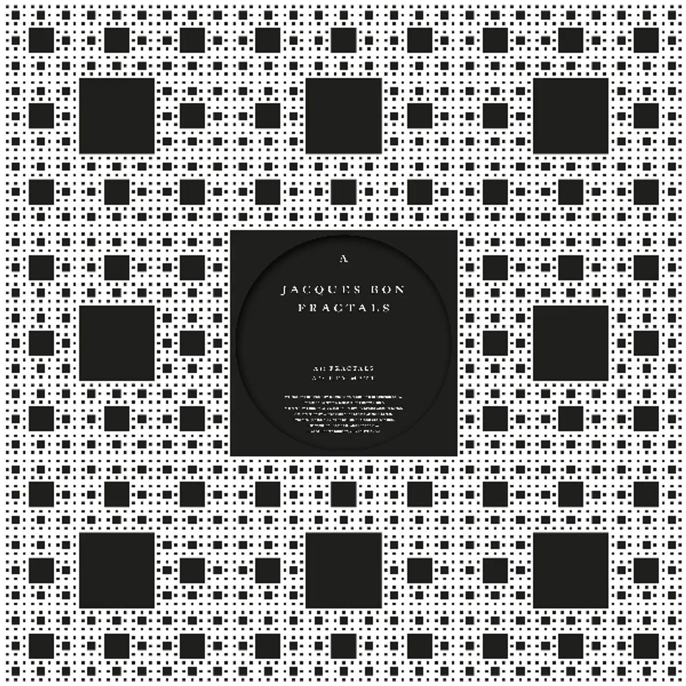 Jacques Bon Fractals Vinyl Record