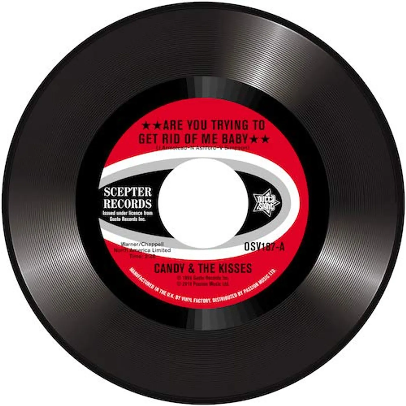 Candy & The Kisses ARE YOU TRYING TO GET RID OF ME BABY Vinyl Record