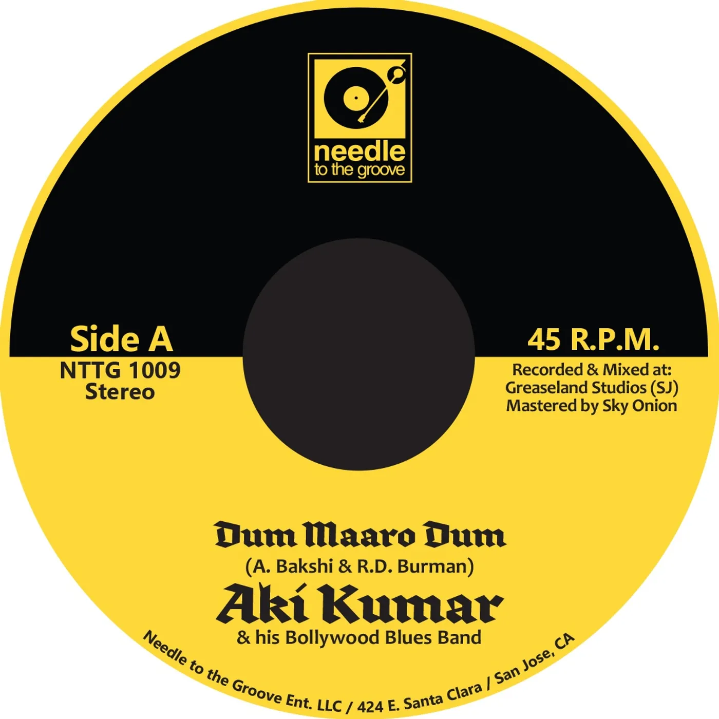 Aki Kumar DUM MAARO DUM / SAJAN RE JHOOT MAT BOLO Vinyl Record