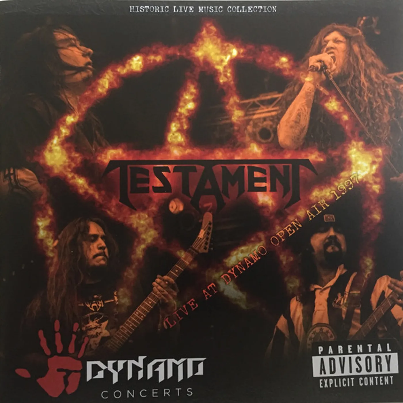 Testament LIVE AT DYNAMO OPEN AIR 1997 CD