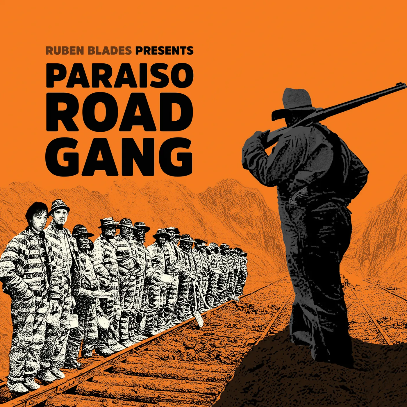 Rubén Blades PARAISO ROAD GANG Vinyl Record