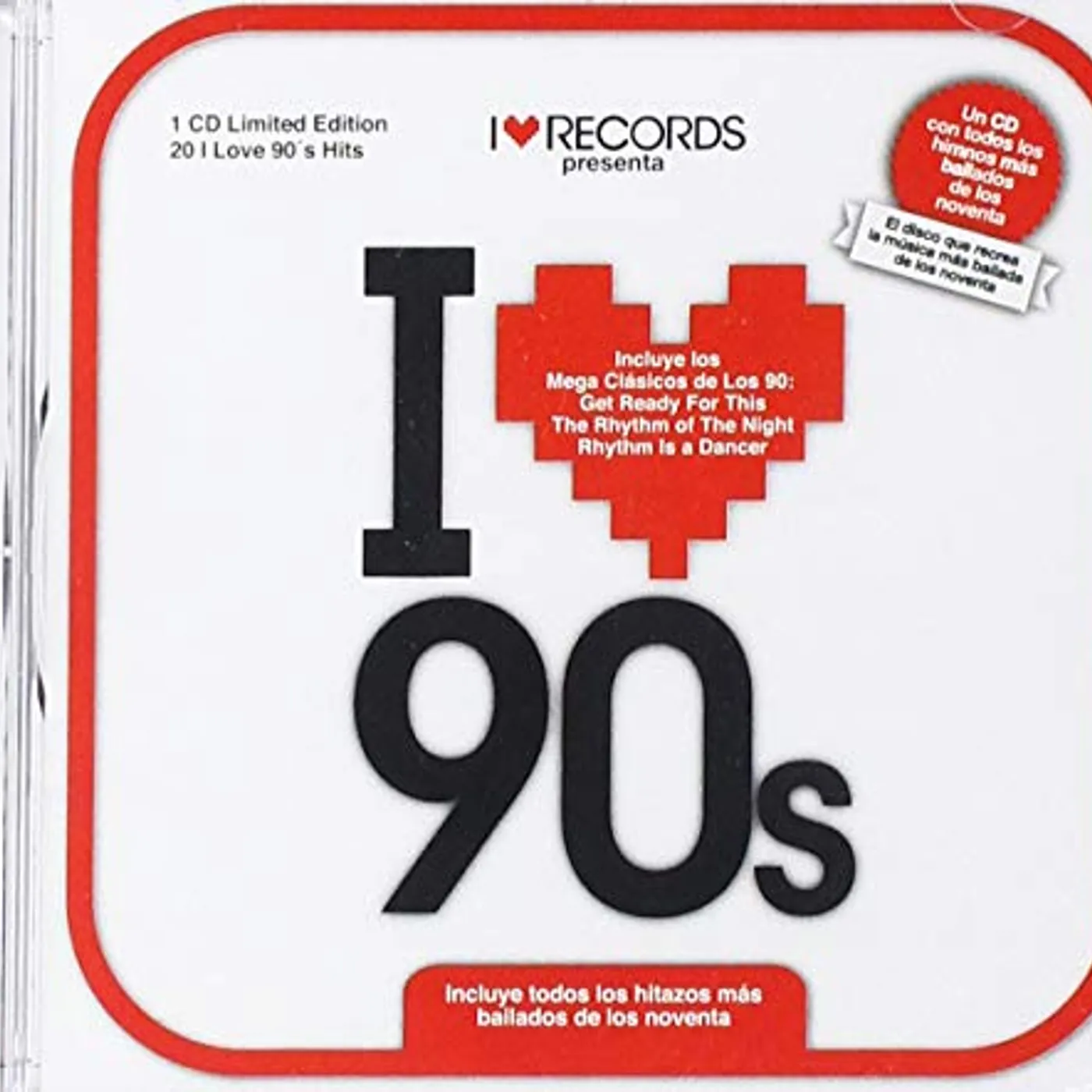 Interpretes Varios I LOVE 90`S CD