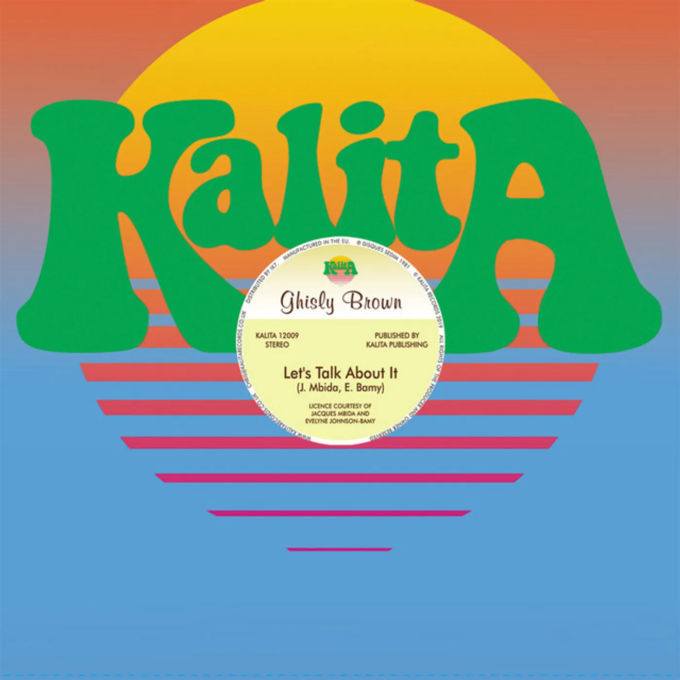 Ghisly Brown Let's Talk About It Vinyl Record