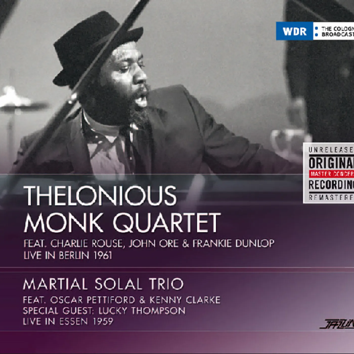 Thelonious Monk / Martial Solal Trio LIVE IN BERLIN 1961 / LIVE IN ESSEN 1959 CD