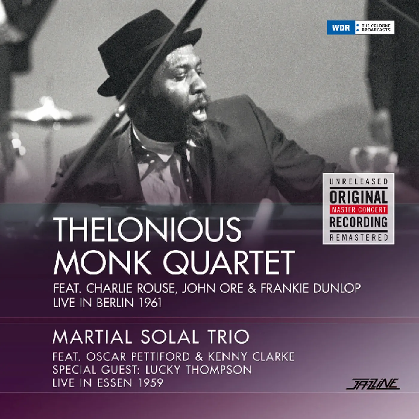 Thelonious Monk / Martial Solal Trio LIVE IN BERLIN 1961 / LIVE IN ESSEN 1959 Vinyl Record
