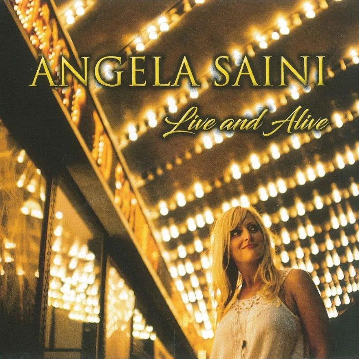 Angela Saini LIVE & ALIVE CD