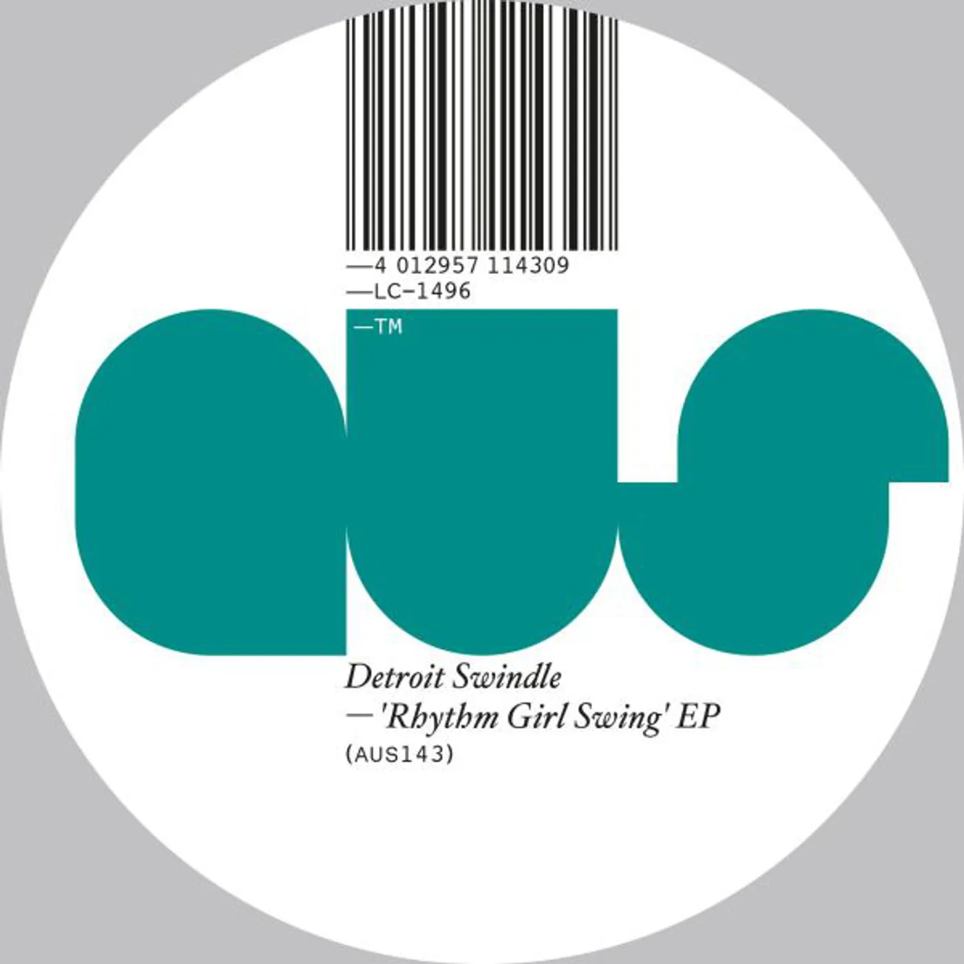 Detroit Swindle RHYTHM GIRL SWING Vinyl Record