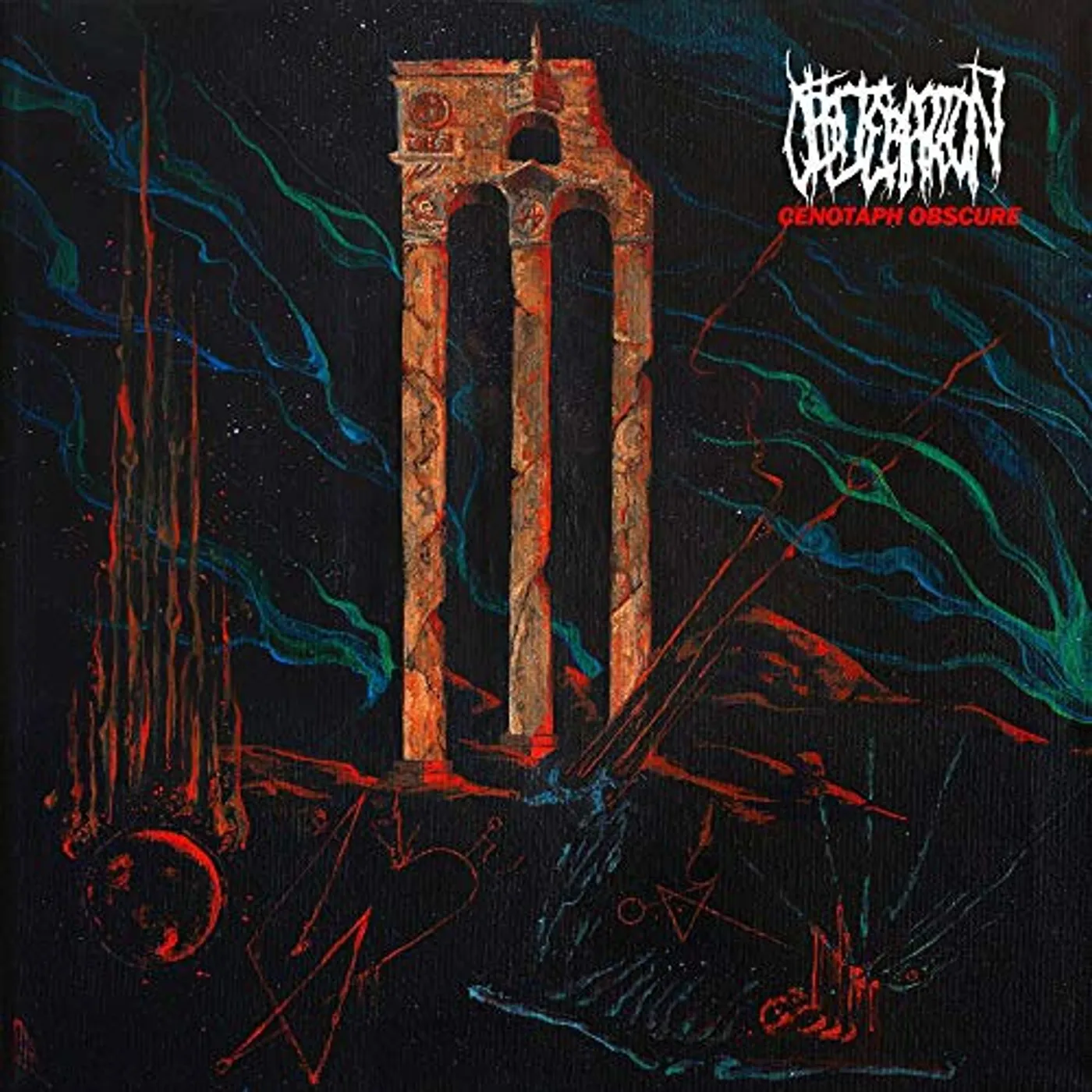 Obliteration Cenotaph Obscure Vinyl Record