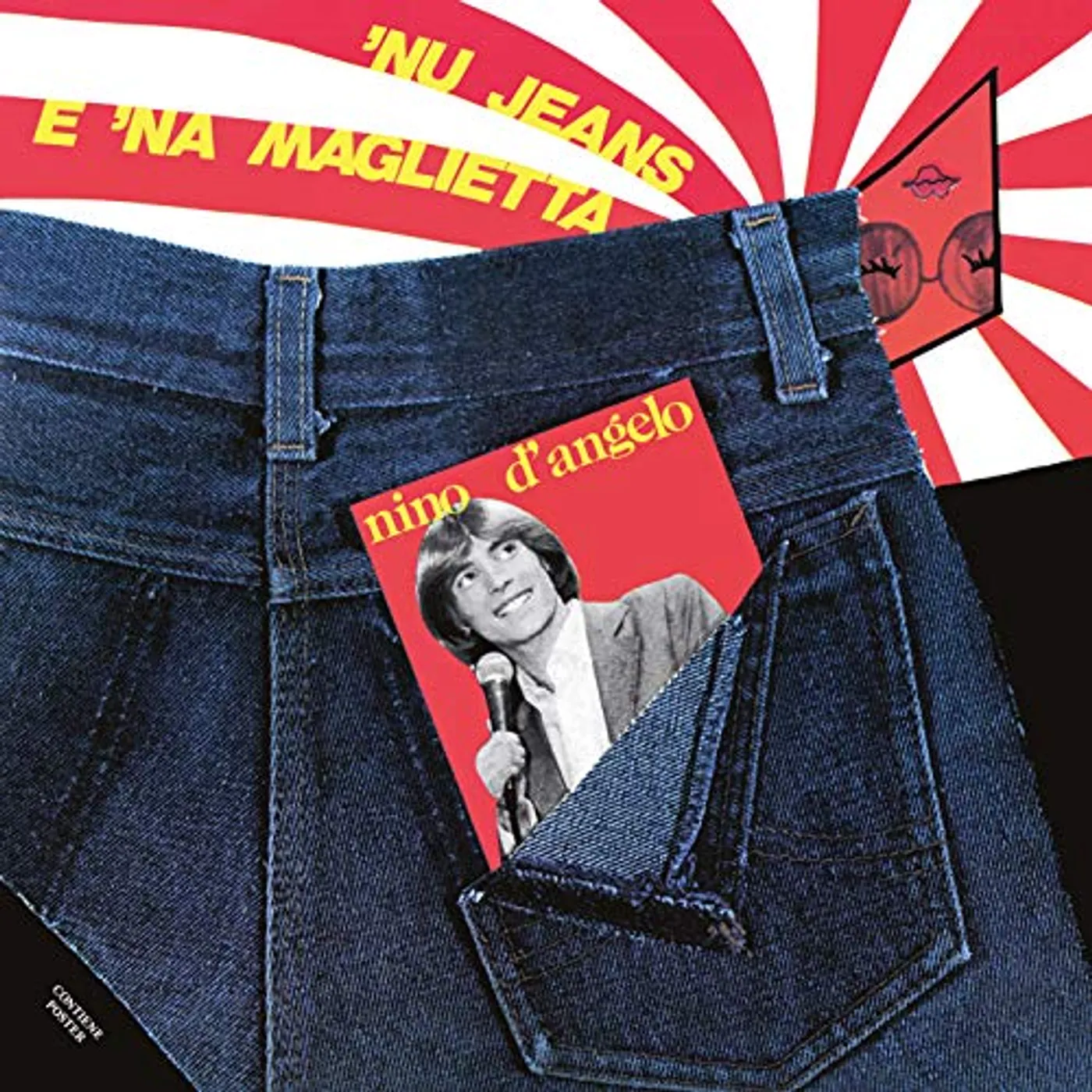 Nino D'Angelo NU JEANS E NA MAGLIETTA (LIGHT BLUE VINYL/IMPORT) Vinyl Record