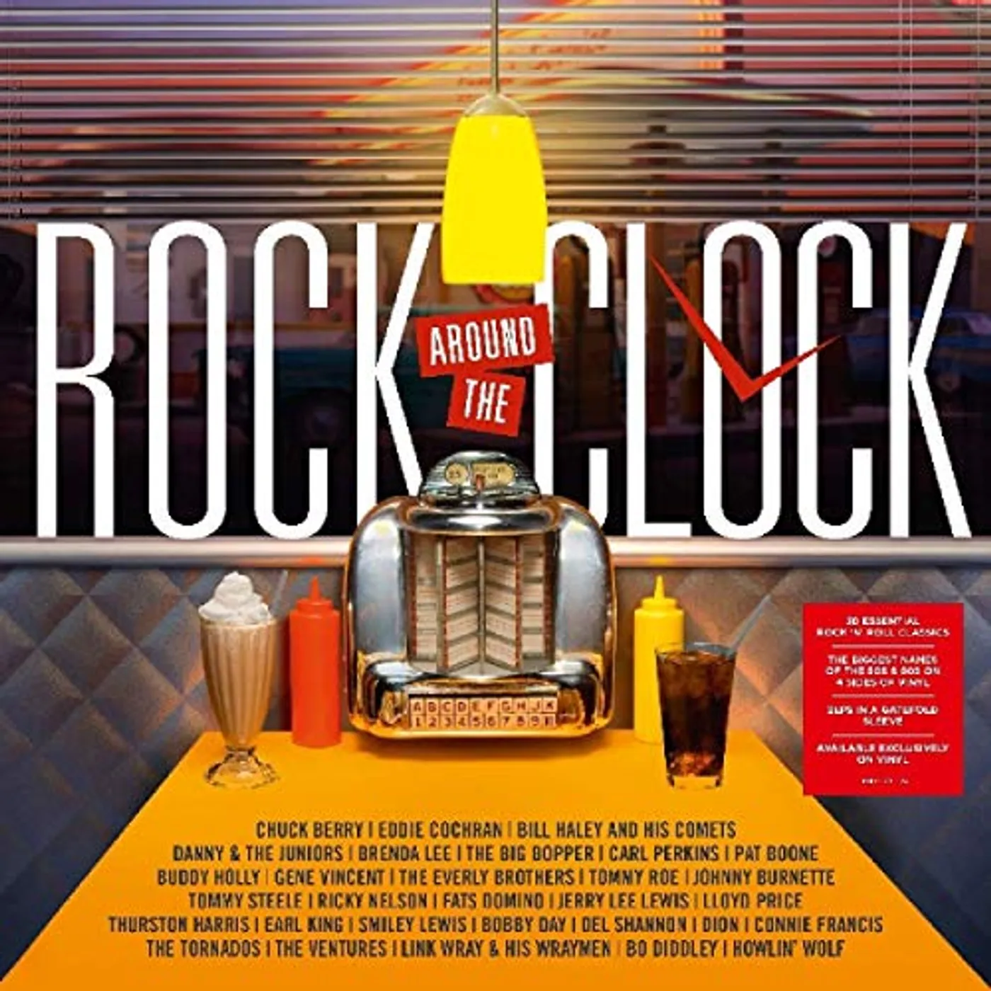 ROCK AROUND THE CLOCK / VARIOUS Vinyl Record