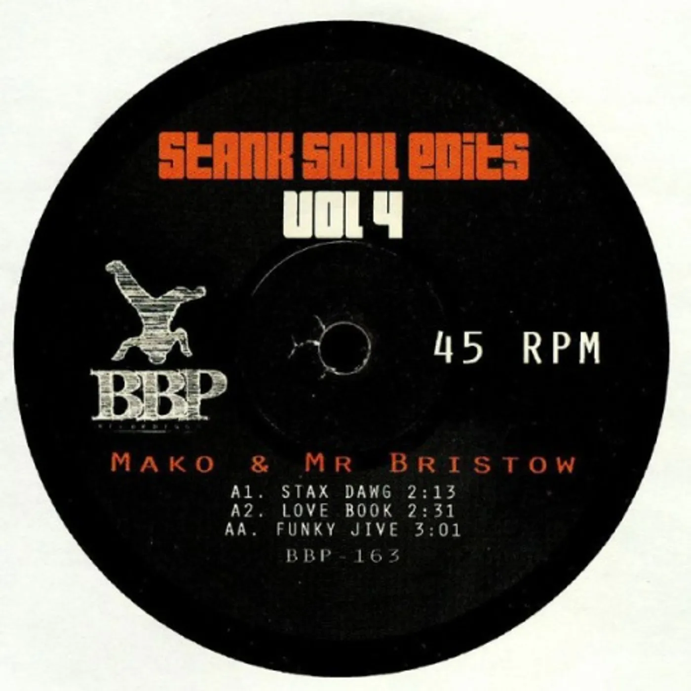 Mako & Mr Bristow STANK SOUL EDITS VOL 4 Vinyl Record