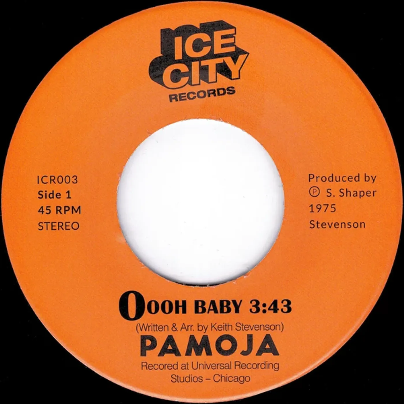 Pamoja OOOH BABY Vinyl Record