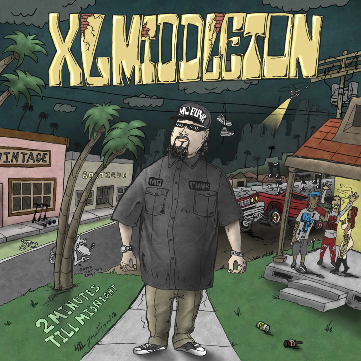 XL Middleton 2 Minutes Till Midnight Vinyl Record