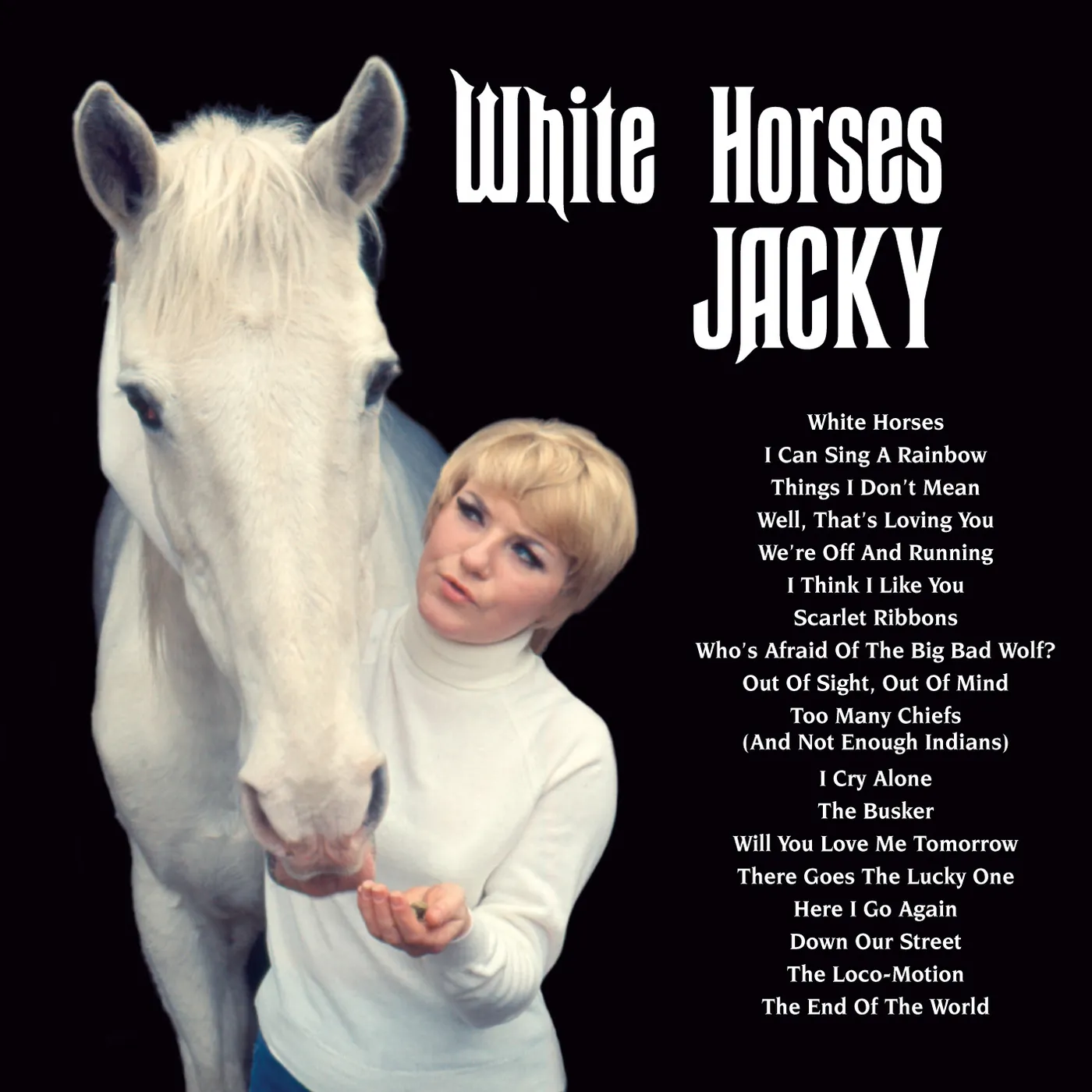 Jacky WHITE HORSES CD