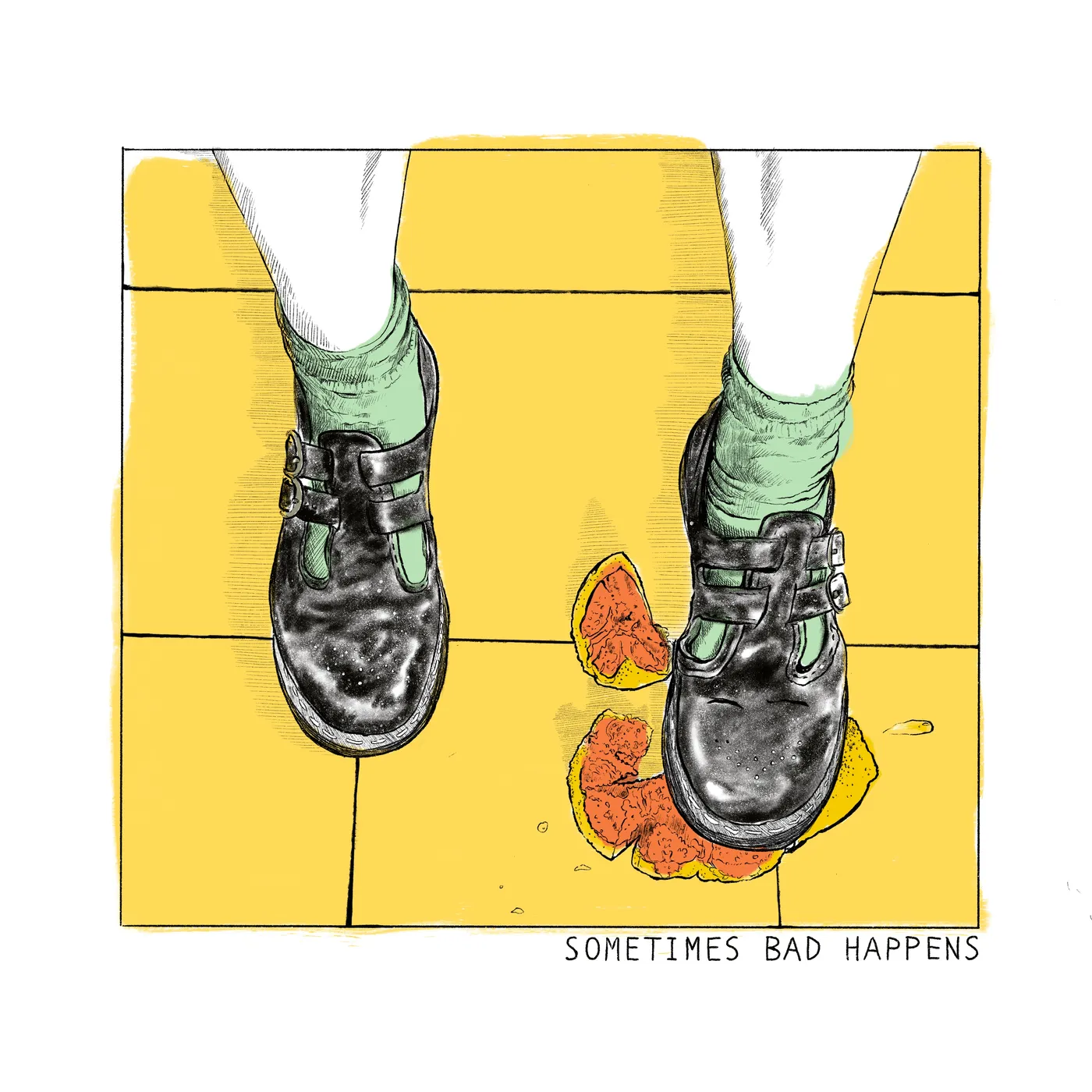 Adult Mom Sometimes Bad Happens Vinyl Record