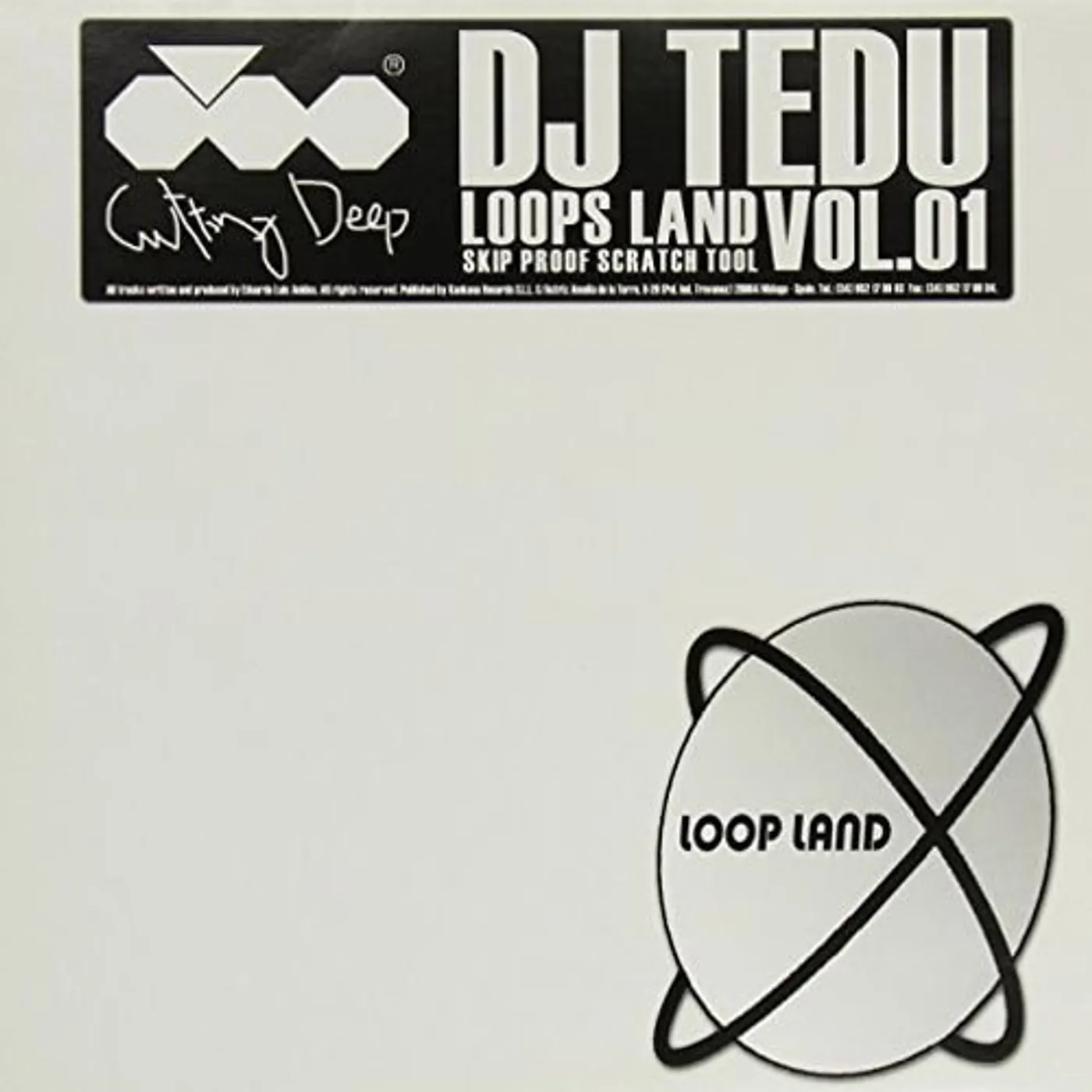 Dj Tedu SKIP PROOF SCRATCH TOOL VOL 1 Vinyl Record