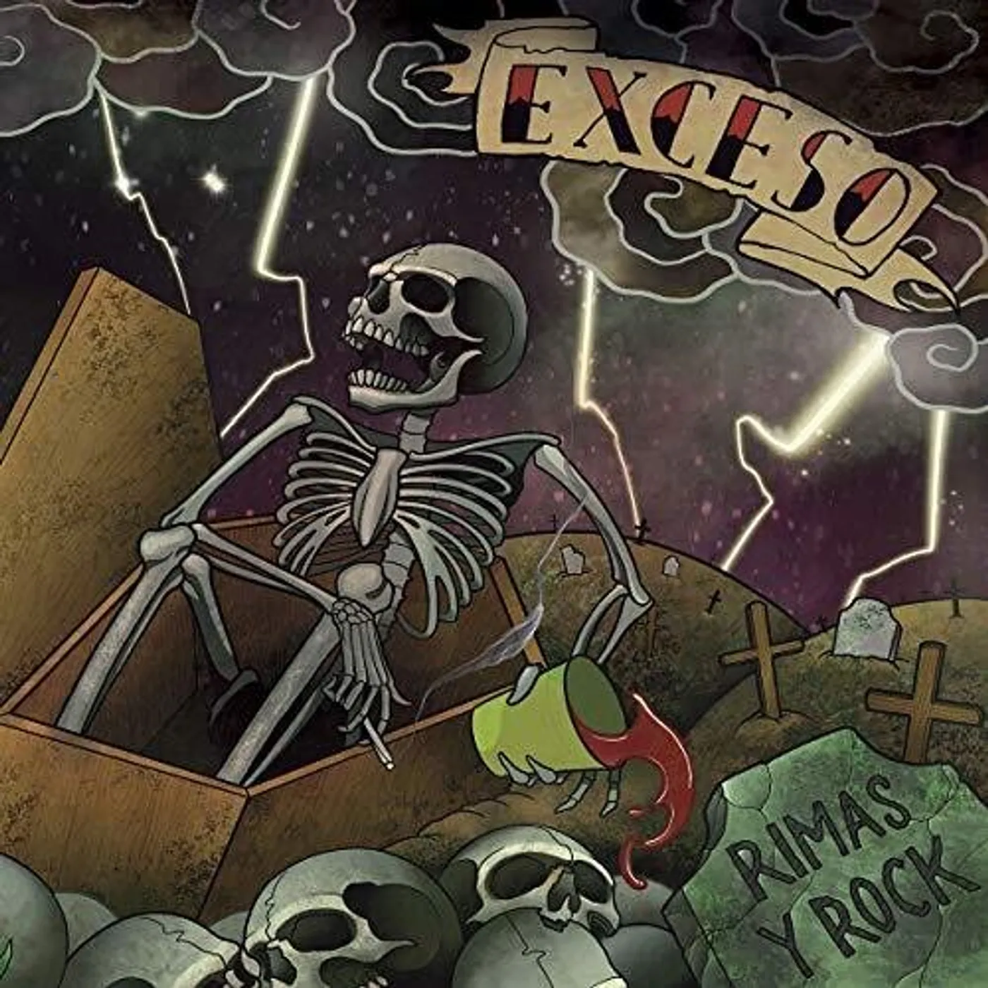 Exceso RIMAS Y ROCK CD