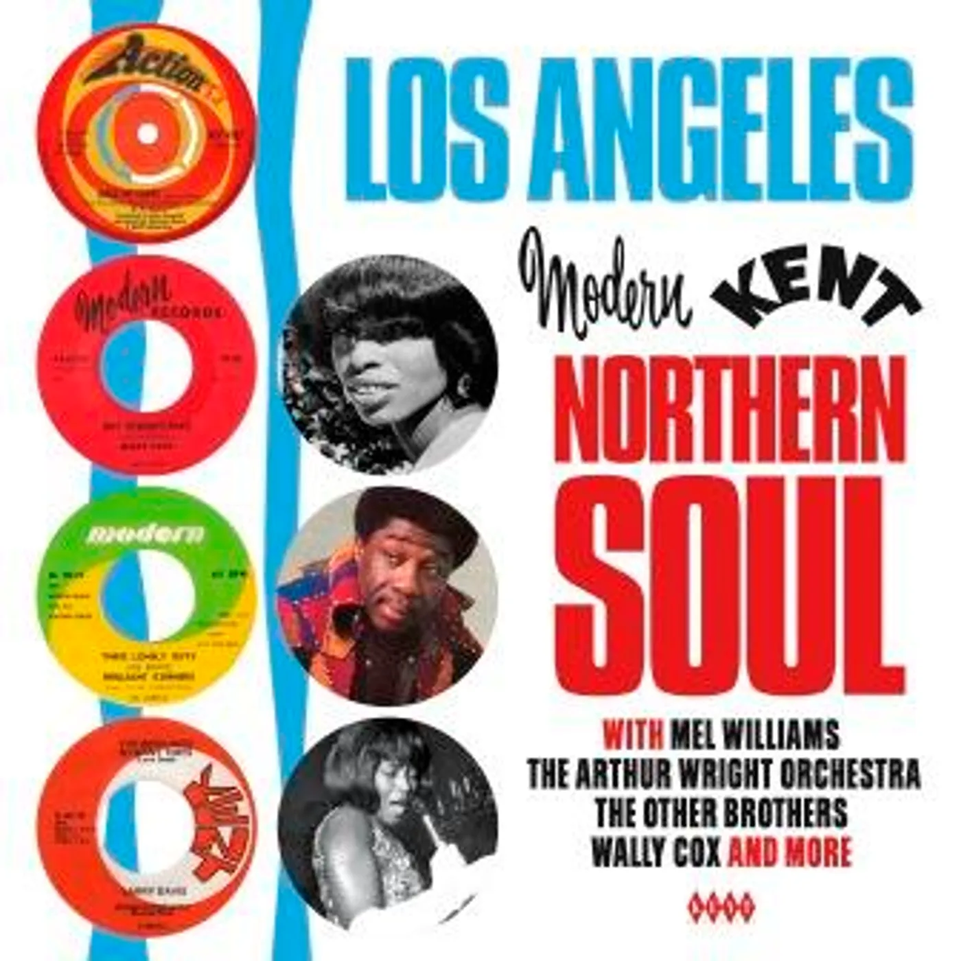 LOS ANGELES MODERN KENT NORTHERN SOUL / VARIOUS Vinyl Record