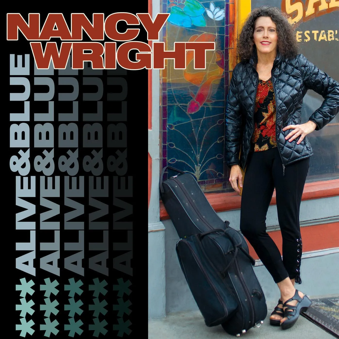Nancy Wright ALIVE & BLUE CD