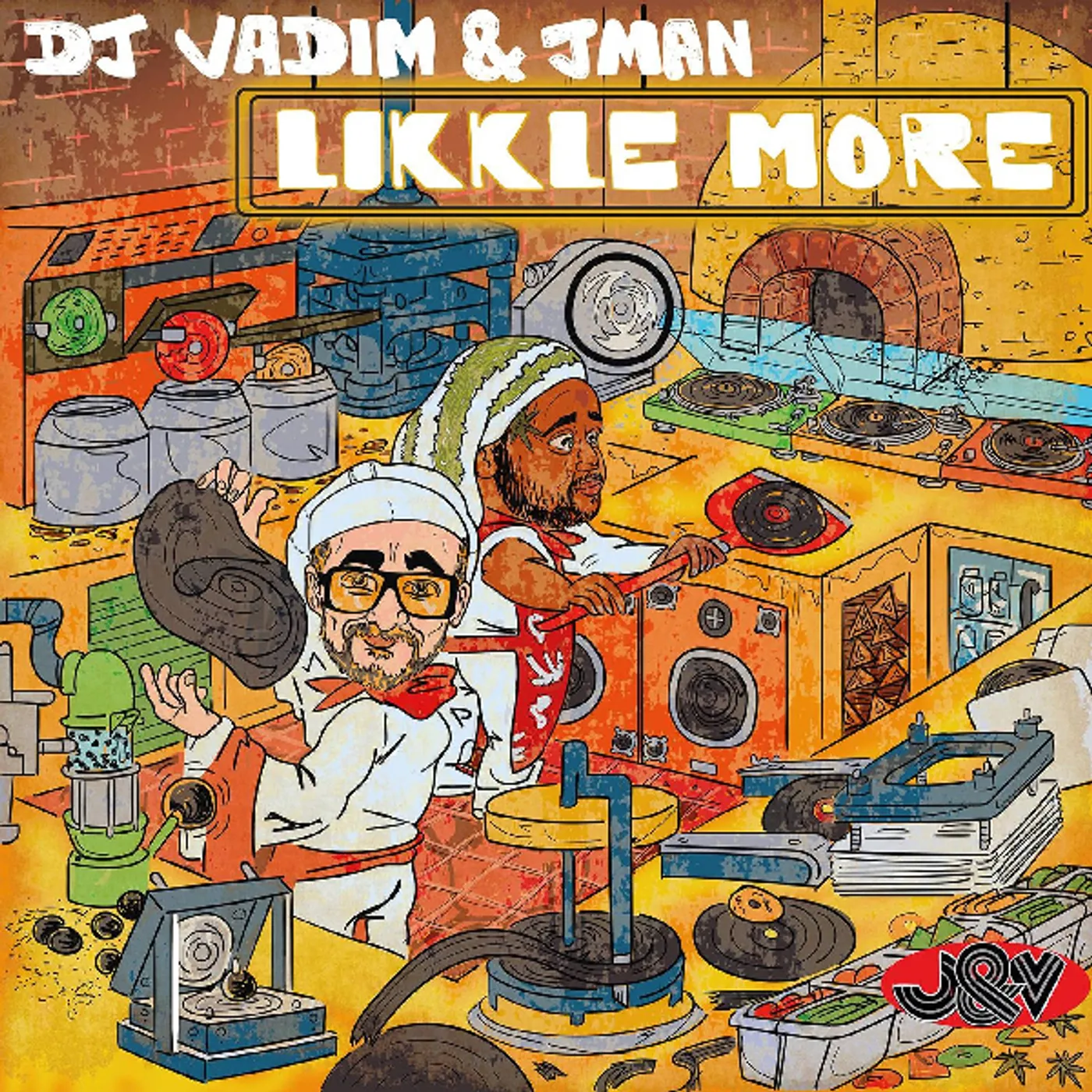 Dj Vadim & Blackstone Likkle More Vinyl Record