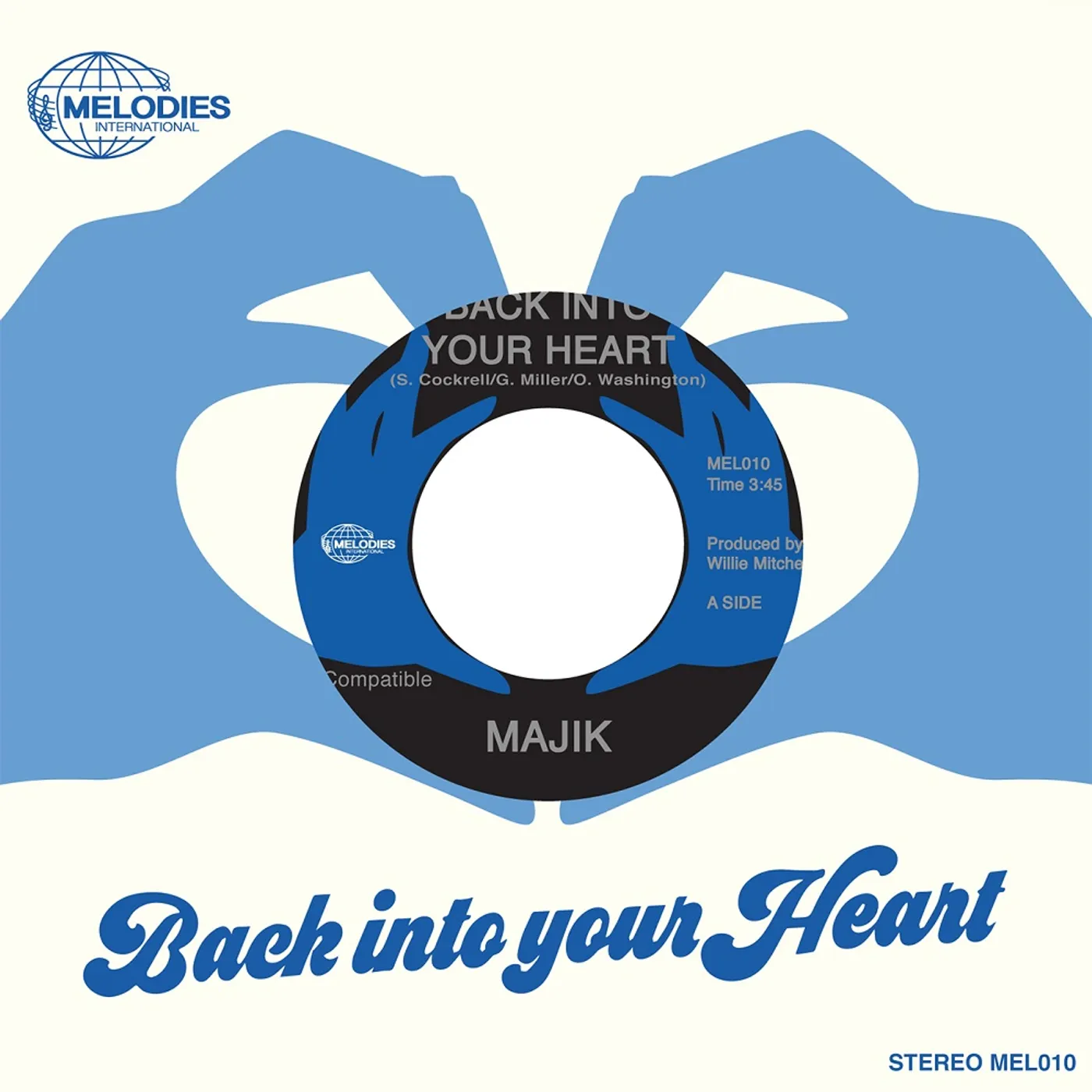 Majik BACK INTO YOUR HEART / DANCE DANCE DANCE Vinyl Record