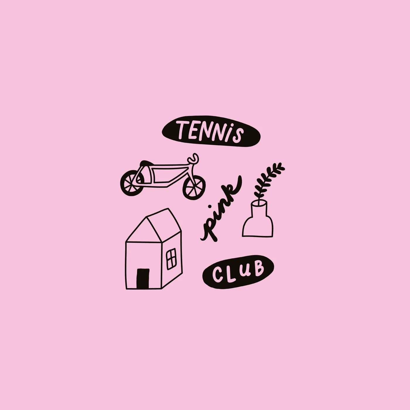 Tennis Club Pink Vinyl Record