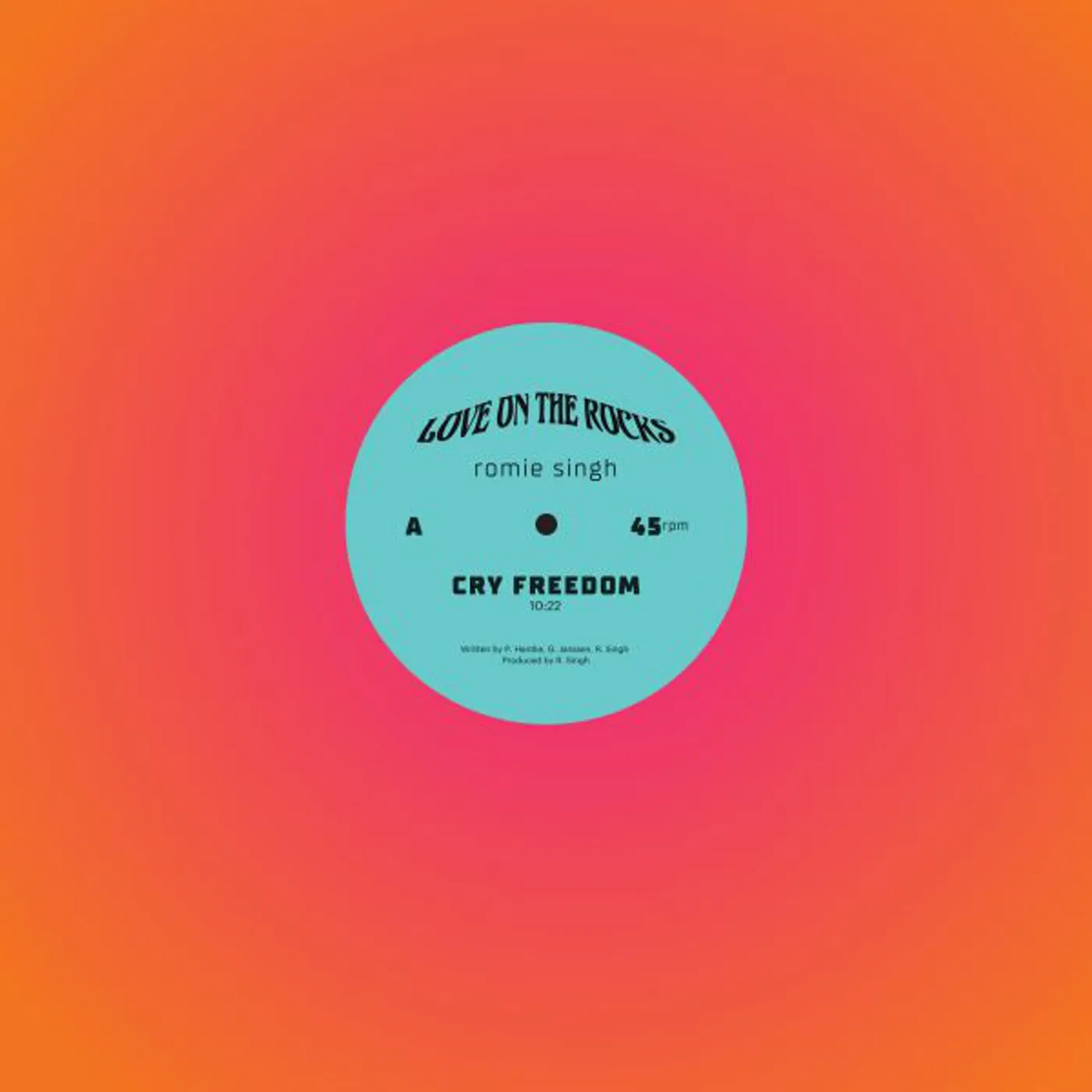 Romie Singh Cry Freedom Vinyl Record