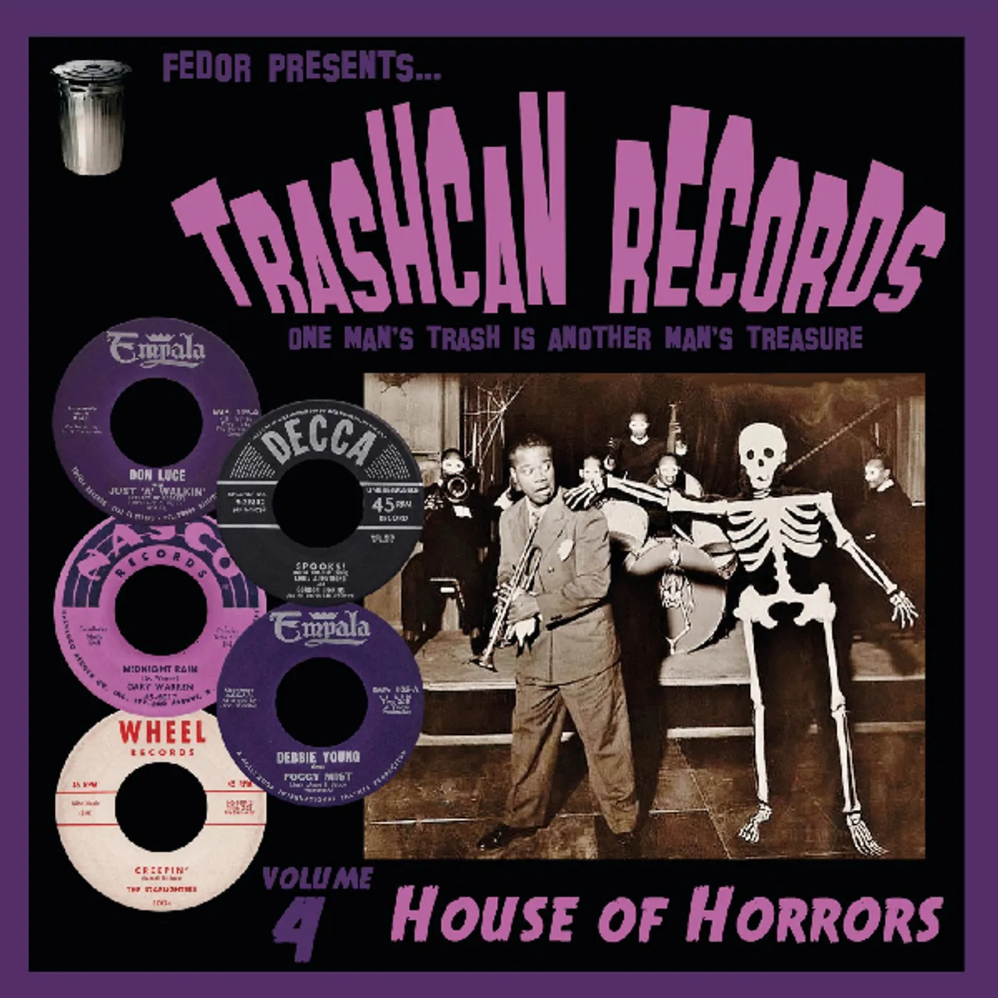 TRASHCAN RECORDS VOLUME 4: HOUSE OF HORRORS / VAR Vinyl Record