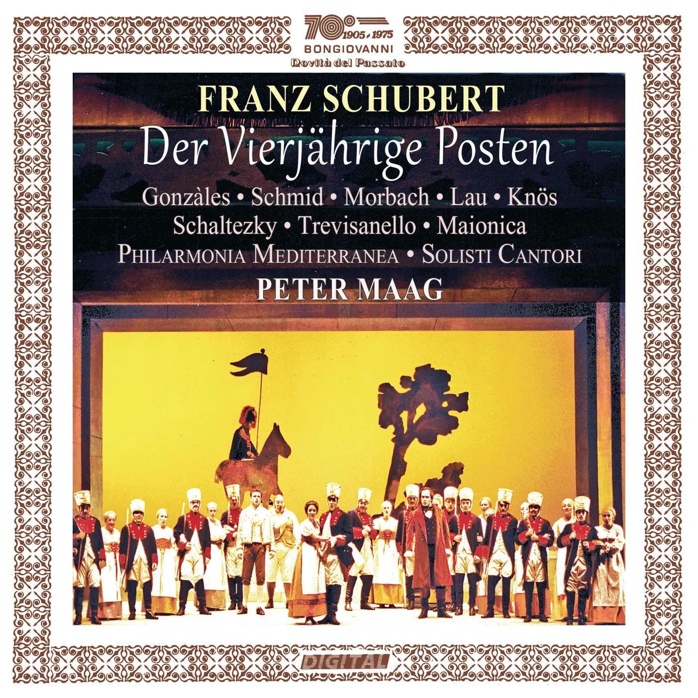 Various Artists  SCHUBERT: DER VIERJAHRIGE POSTEN CD