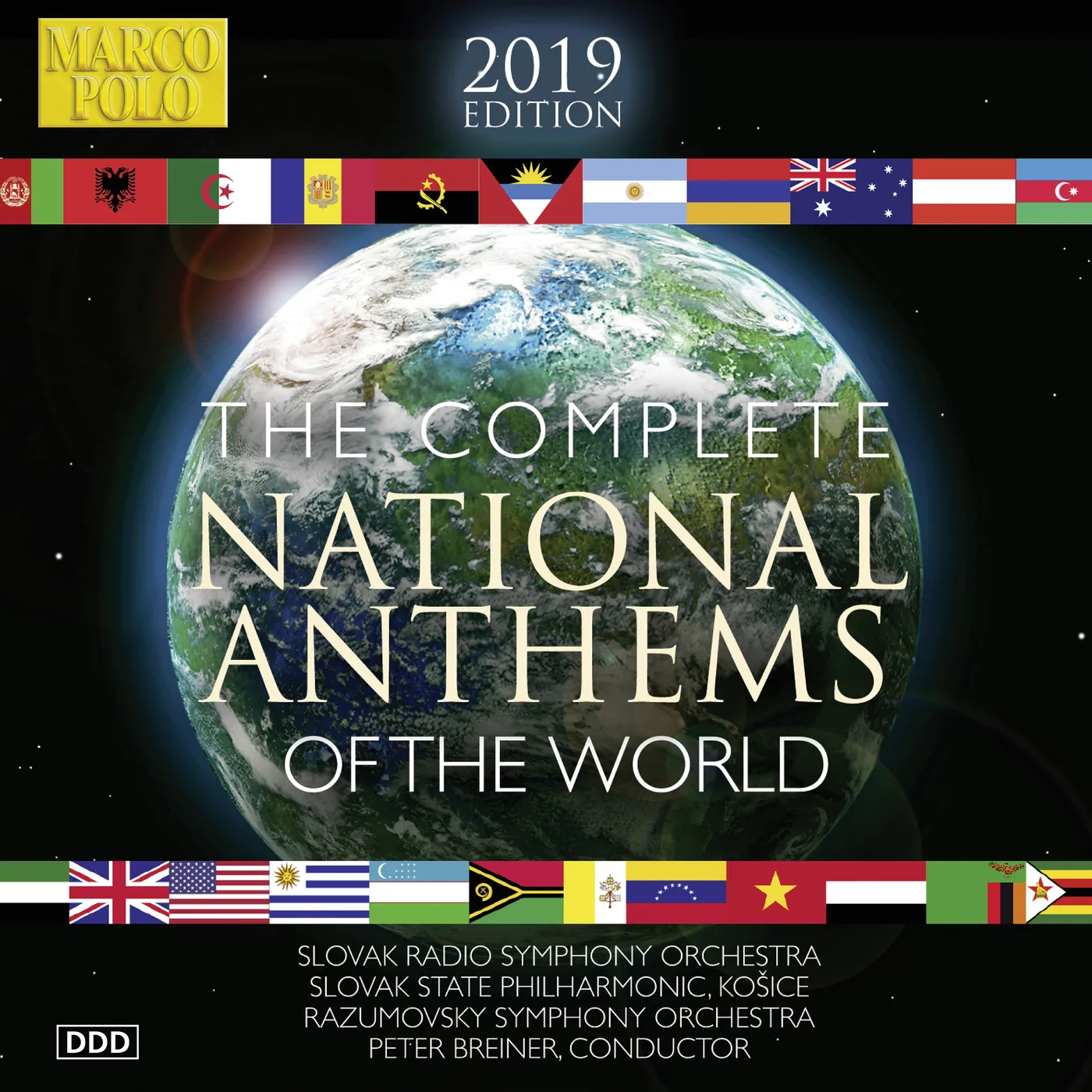 Esther Bell COMPLETE NATIONAL ANTHEMS OF WORLD - 2019 EDITION (BOX SET) CD