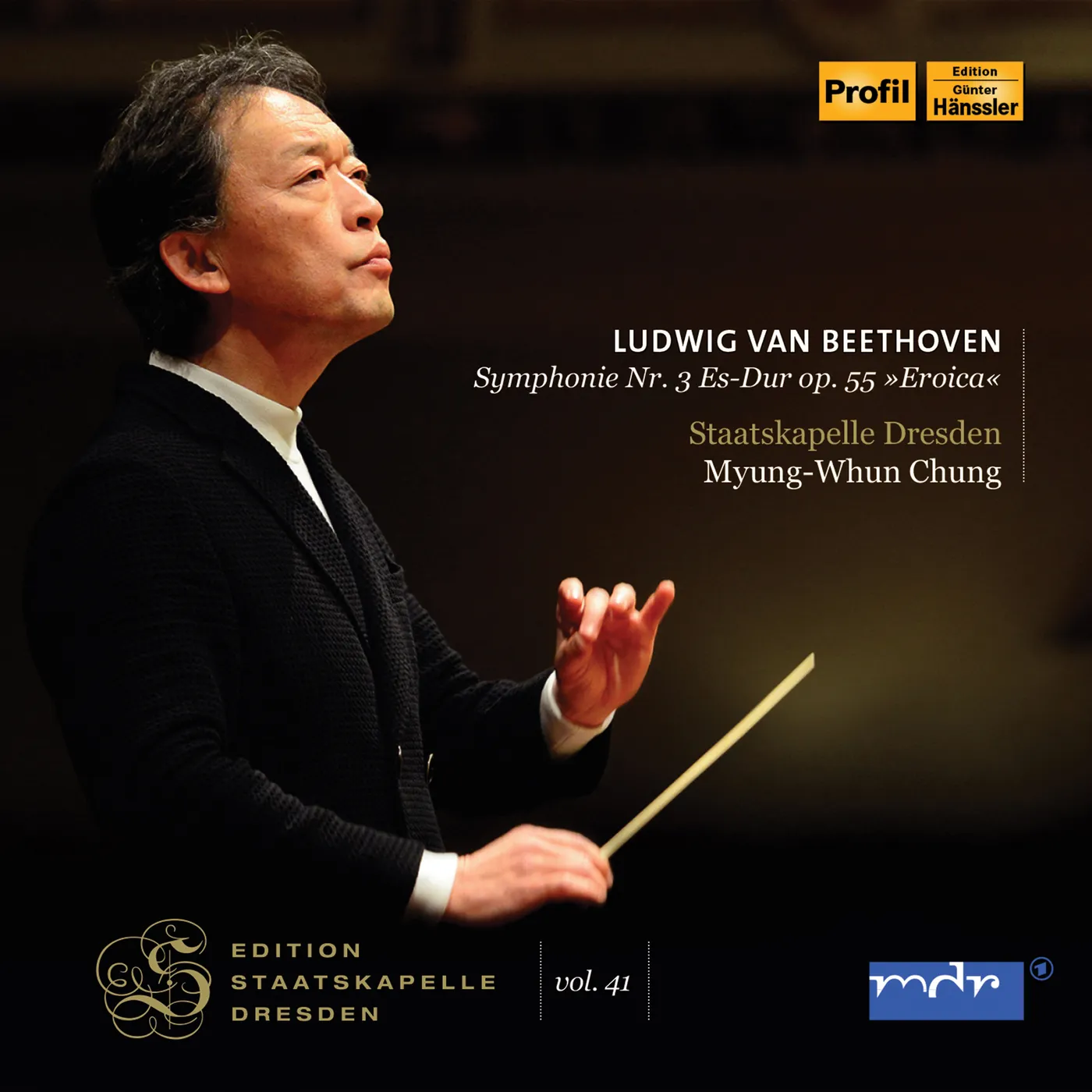 EDITION STAATSKAPELLE DRESDEN, VOL. 41 - BEETHOVEN: SYMPHONY NO. 3 E-SHARP MAJOR, OP. 55 EROICA CD