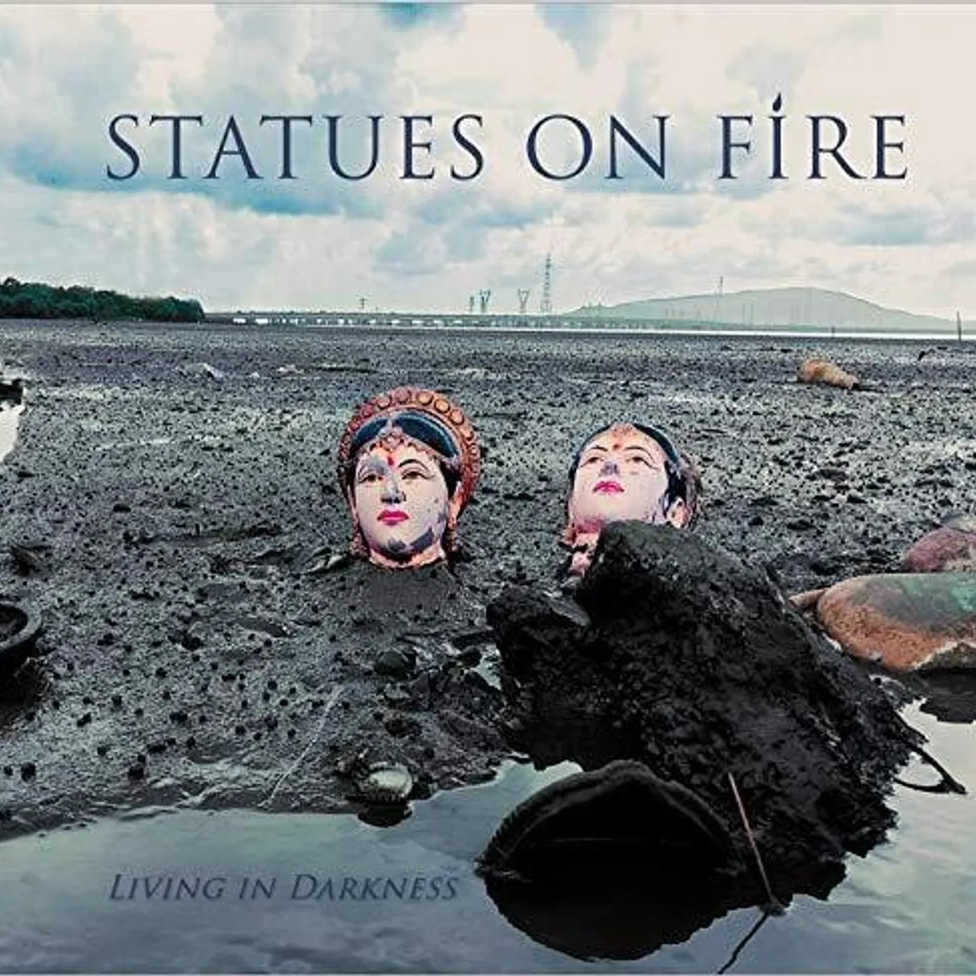 Statues On Fire Living in Darkness Vinyl Record