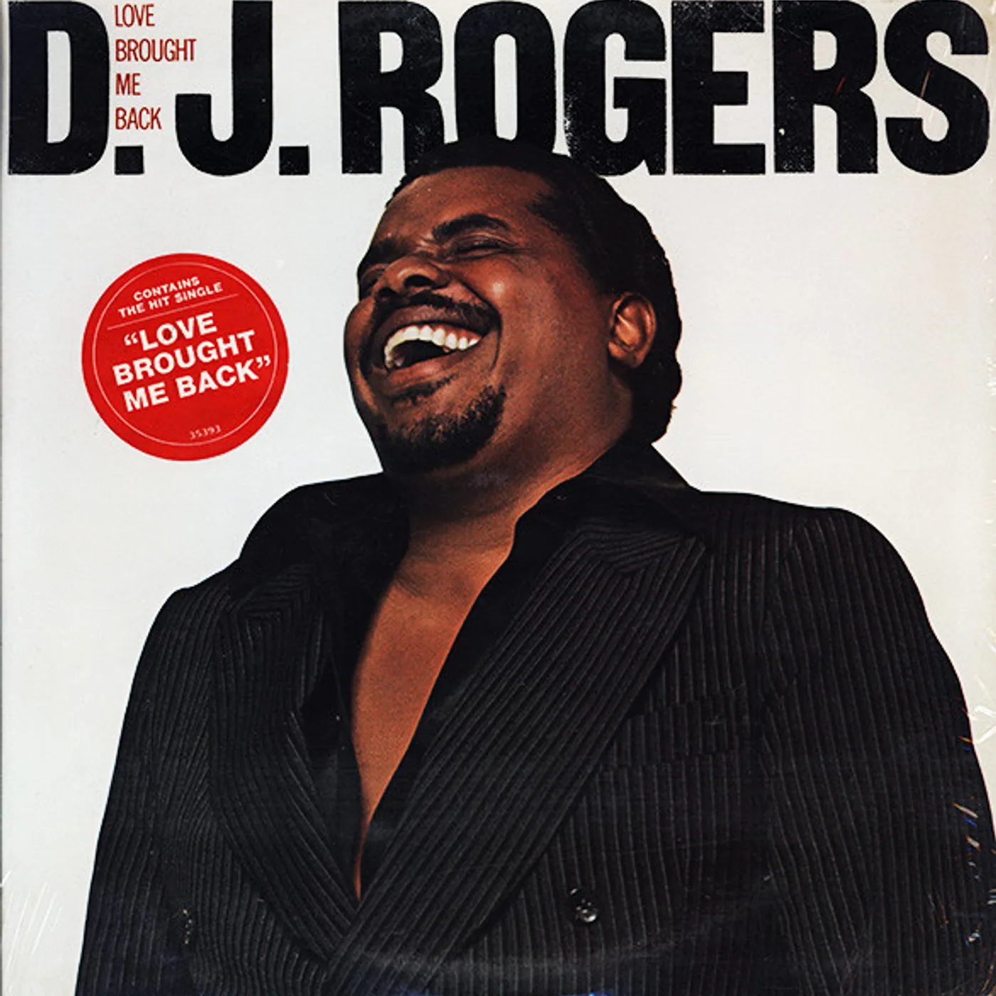 D.J. Rogers Love Brought Me Back Vinyl Record